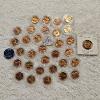 Image 1 : Large Assortment of US Lincoln Pennies in Nice Protective Capsules - AFV $.32