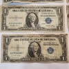 Image 5 : Six Assorted United States $1 Blue Seal Silver Certificates FV: $6.00