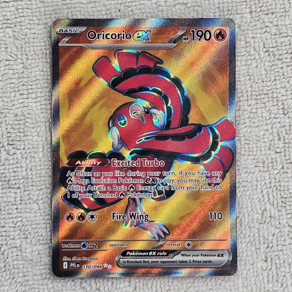 Oricorio ex 110/094 Holo Ultra Rare Pokémon Trading Card