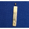 Image 3 : 14K Gold Personalized Hawaiian Ring - Size 5 & 14K Gold Personalized Hawaiian Pendant - Total Weight