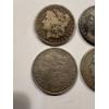 Image 2 : 4 Incredible United States Silver Dollars - 90% Silver - Includes 1881 Silver Dollar - Incredible