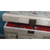 Image 6 : Elegant Oriental Themed Carved Laquered Flatware / China Cabinet
