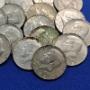 Image 5 : x20 Assorted Years 40% Silver U.S. Kennedy Half Dollars - FV: $10.00