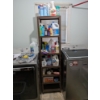 Image 1 : Metal Shelf With Mostly New Cleaning/Household Products As Pictured