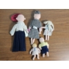 Image 6 : Lot of 5 Vintage Handmade Dolls