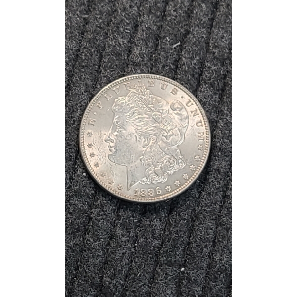 1886 90% Silver Morgan Dollar