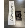Image 1 : The Gathering Place Sign - One Slab of Wood Broken off & Gather Together Wall Art - Gathering Place 