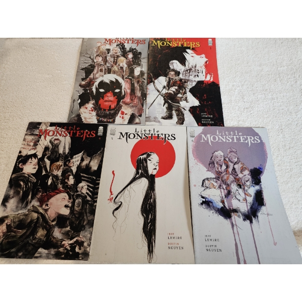 Lot of 5 Image Published Graphics Novels - Little Monsters