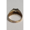 Image 6 : Impeccable Men's 14K Gold Ring With Genuine Solitaire Style .97Ct Diamond - Size 11.5 - Weight: 6.6g