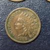 Image 5 : Group indian Cents -- 1879  Thru 1885 - See Pictures