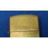 Image 5 : Vintage Solid Brass Zippo Lighter 