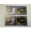 Image 1 : 2 - Donald Trump $10,000 Bills - Limited Production - Diamond Donor Gift - Mint Condition