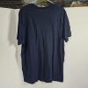 Image 2 : '47 Brand MLB Cleveland Guardians Navy Blue Large Red C Logo Graphic T-Shirt - Size Large