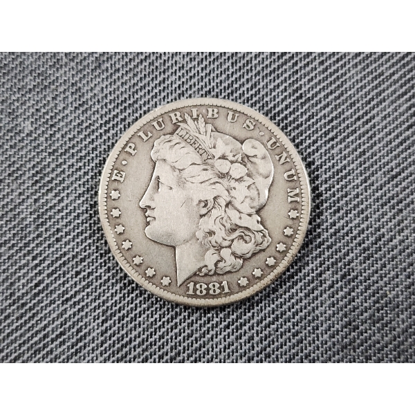 1881-CC Morgan Silver Dollar - Carson City Silver Dollar in Great Shape!