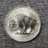 Image 3 : One Troy Ounce .999 Fine Silver Indian Head Buffalo Round