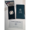 Image 1 : U.S 1990-P Eisenhower Centennial Commemorative Proof 90% Silver Dollar In Original Packaging