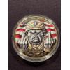 Image 1 : United States Marine Corps 250th Year Anniversary Challenge Coin - Mint Condition - Limited Edition	