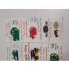 Image 4 : Small Metal Advertising Signs - 9 Total - 3x4 inches - Wayne Antique Power Association 
