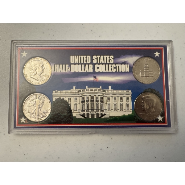 United States Half Dollar Collection - Walking Liberty & Franklin Silver Half Dollars