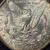Image 4 : 1887 S Uncirculated Morgan Silver Dollar - Better Grade UnCirculated Coin See Pics BU