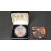 Image 1 : 2000 Colorized 1 Troy Ounce .999 Silver American Eagle Coin 