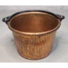 Image 1 : Antique 1874 Handcrafted Heavy Copper Apple Butter/Candy Kettle By D. Picking & Co. Bucyrus, Ohio