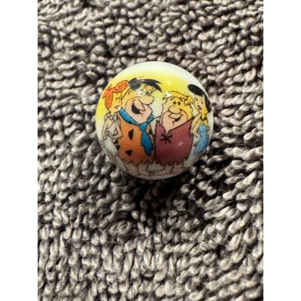 Vintage Super Rare Flintstones Advertising Marble - Excellent Condition