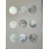 Image 4 : Very Nice Binder of Eisenhower Proof Dollars 1971-1978 - Including Silver - 32 Coins Total