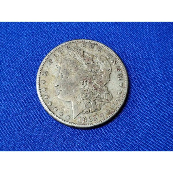 1921-S 90% Silver Morgan Dollar