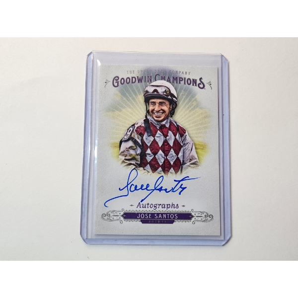 2018 Upper Deck Goodwin Champions Jose Santos Autograph