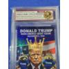 Image 2 : 2024 President Donald Trump Campaign Collectors Card in Case - Graded Trump 10