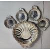 Image 1 : Vintage Silver-Plated Shell Serving Dishes