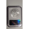 Image 3 : NGC 2009 MS 69 Early Releases 1 Troy Ounce .999 Fine Silver American Eagle