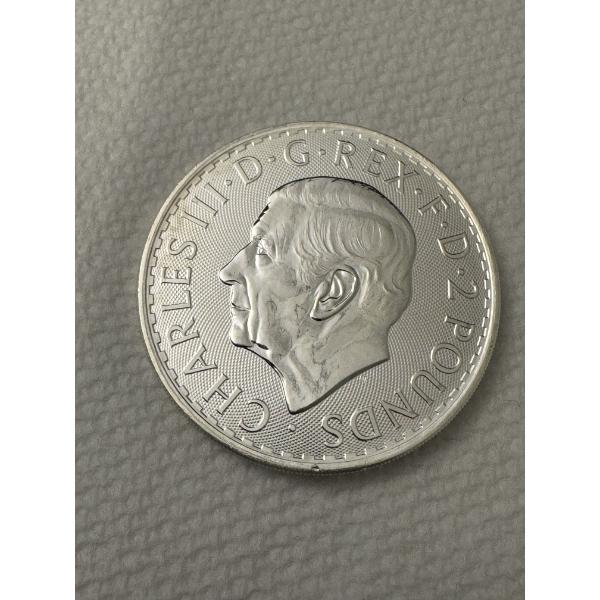 2023 Britannia One Ounce .999 Fine Silver Coin - Mint Condition
