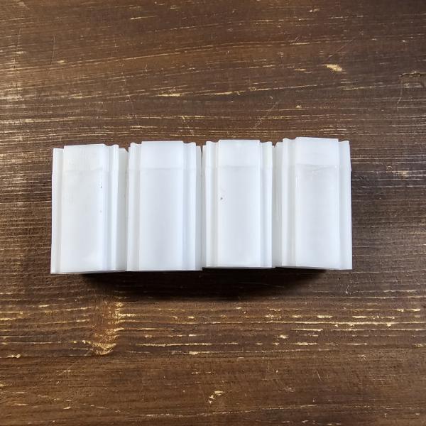 CoinSafe Square White Plastic Coin Storage Tubes - Holds 20 Pieces of Bullion Each!!!