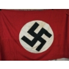 Image 1 : German World War II NSDAP (National Socialist German Workers' Party) Political Flag - 7 X 4 1/2 Feet
