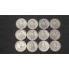 Image 2 : Assorted Years/Mint Marks United States 90% Silver Washington Quarters - Face Value: $3.00