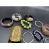 Image 2 : Lot of Assorted Bangle Bracelets - Fun Colorful & Gorgeous Pieces!