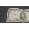 Image 2 : Series 1963 Red Seal $5 Bank Note With Granahan/Dillion Signatures - Face Value: $5
