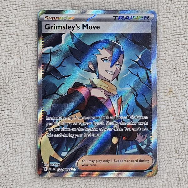 Grimsley's Move 120/094 Holo Rare Pokémon Trading Card