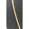 Image 2 : Stunning 10K Yellow Gold Twist Chain 20" Necklace - Weight: 3.1g