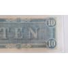 Image 11 : PMG 1864 $10 T-68 Confederate States Of America Note 63 Choice Uncirculated 