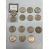 Image 2 :  Lot Of 15 Eisenhower Liberty One Dollar Coins 1971-1978 - Face Value $15.00 