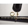 Image 4 : 10K Gold Stud Earrings Plus 1Hoop Style and 1 Ring, size 5.5 ,TW 1.5g