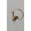 Image 4 : 14K Yellow Gold Bypass Ring - Size 6.5 - Weight: 2.3g