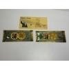 Image 1 : 100 Bitcoin Gold Bank Note Donald Trump (2) - Donald Trump Check 