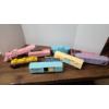 Image 1 : (7) Lionel Model Train Cars From The 1950's Girls Train Set & (1) Scout Oil Company Train Car