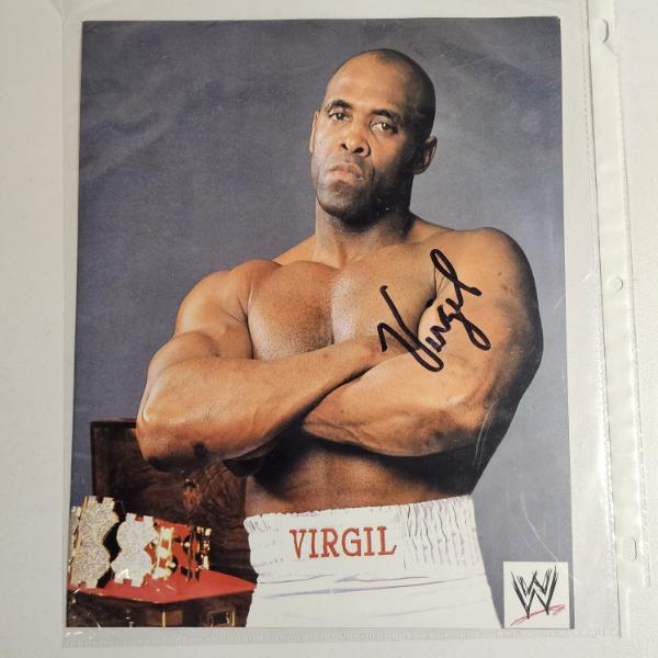 8.5x11" Autographed Photograph of Late American Professional Wrestler Michael Jones, known as Virgil