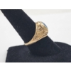 Image 3 : 10K Gold 1999 Class Ring With Blue Stone - Size 6.5 - Total Weight: 6.1g