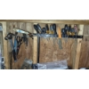 Image 1 : PICKUP IN CANTON -  ASSORTED TOOLS ON WALL RACK AND COUNTER AS SHOWN IN PICS